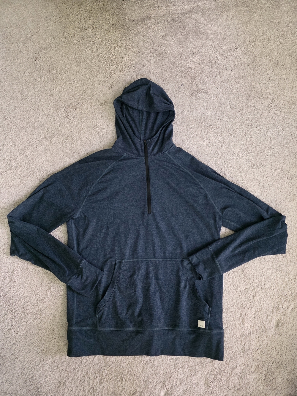 Vuori Dark Navy Pullover